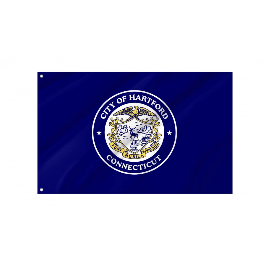 Hartford Flag for Indoor & Outdoor Use, USA169