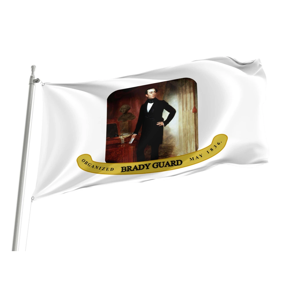 Michigan Reverse 1837-1865 Flag for Indoor & Outdoor Use