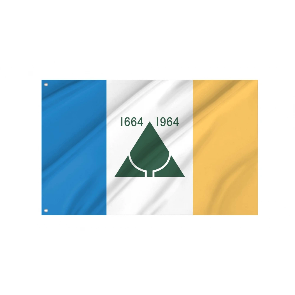 New Jersey Tricentennial 1964 Flag for Indoor & Outdoor Use