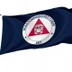 NOAA Commissioned Corps Flag for Indoor & Outdoor Use - Imagine 1