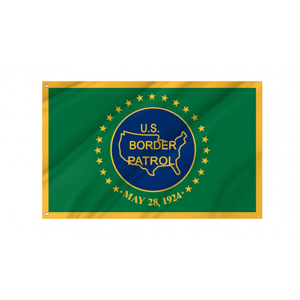 United States Border Patrol Flag for Indoor & Outdoor Use