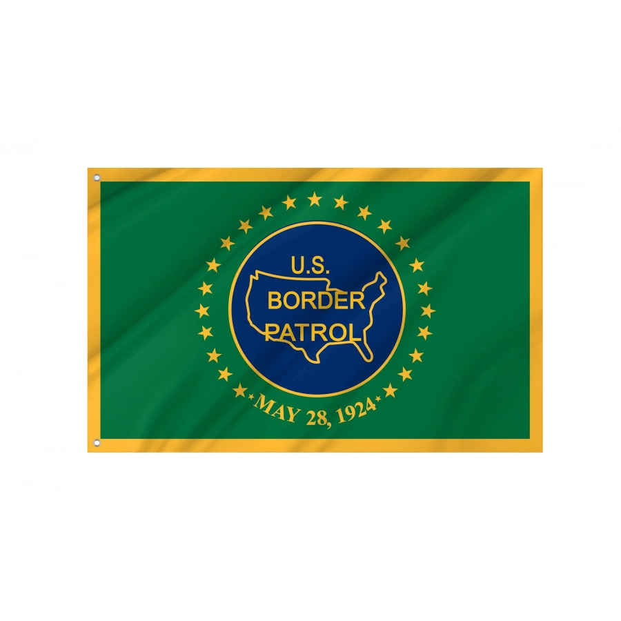 United States Border Patrol Flag for Indoor & Outdoor Use, USBP