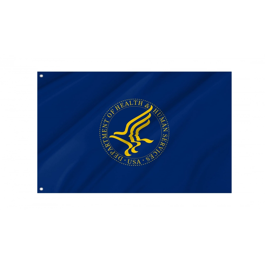 United States Department of Health and Human Services Blue Flag, USA04