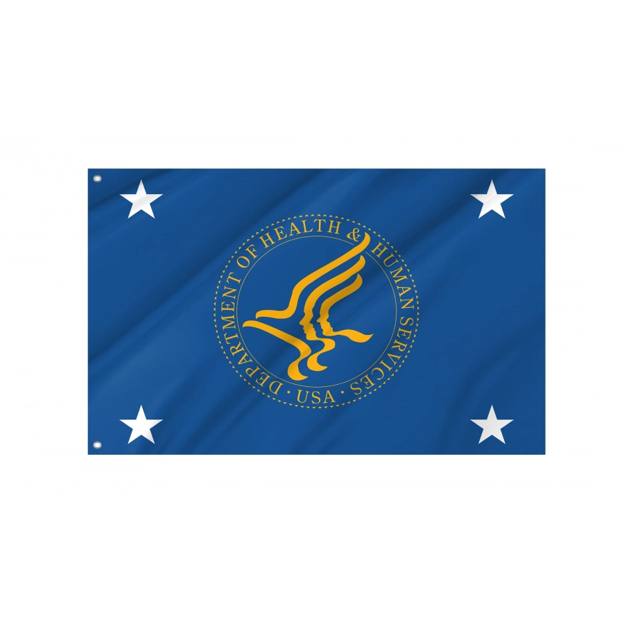 United States Secretary of Health and Human Services Flag, USA03