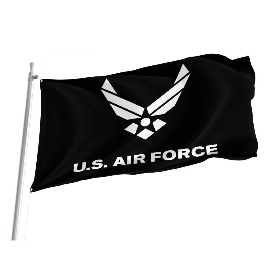 U.S. Air Force Black Flag for Indoor & Outdoor Use, USA516