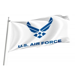 U.S. Air Force White Flag for Indoor & Outdoor Use