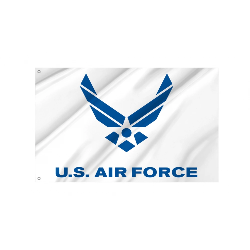U.S. Air Force White Flag for Indoor & Outdoor Use