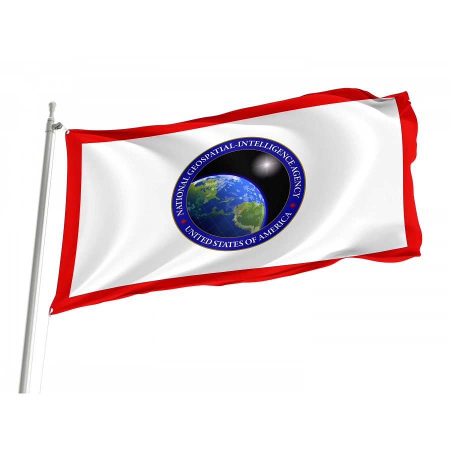 USA National Geospatial-Intelligence Agency Flag for Indoor & Outdoor Use, USA30