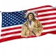 USA Native Portrait Flag for Indoor & Outdoor Use - Imagine 1