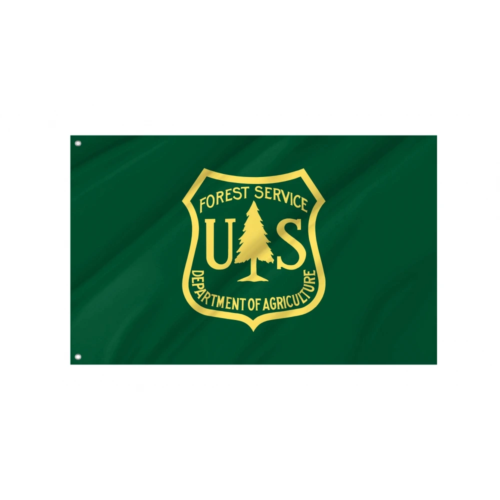 United States Forest Service Flag for Indoor & Outdoor Use