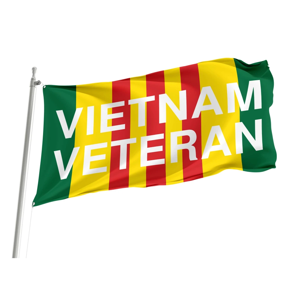 Vietnam Veteran Flag for Indoor & Outdoor Use