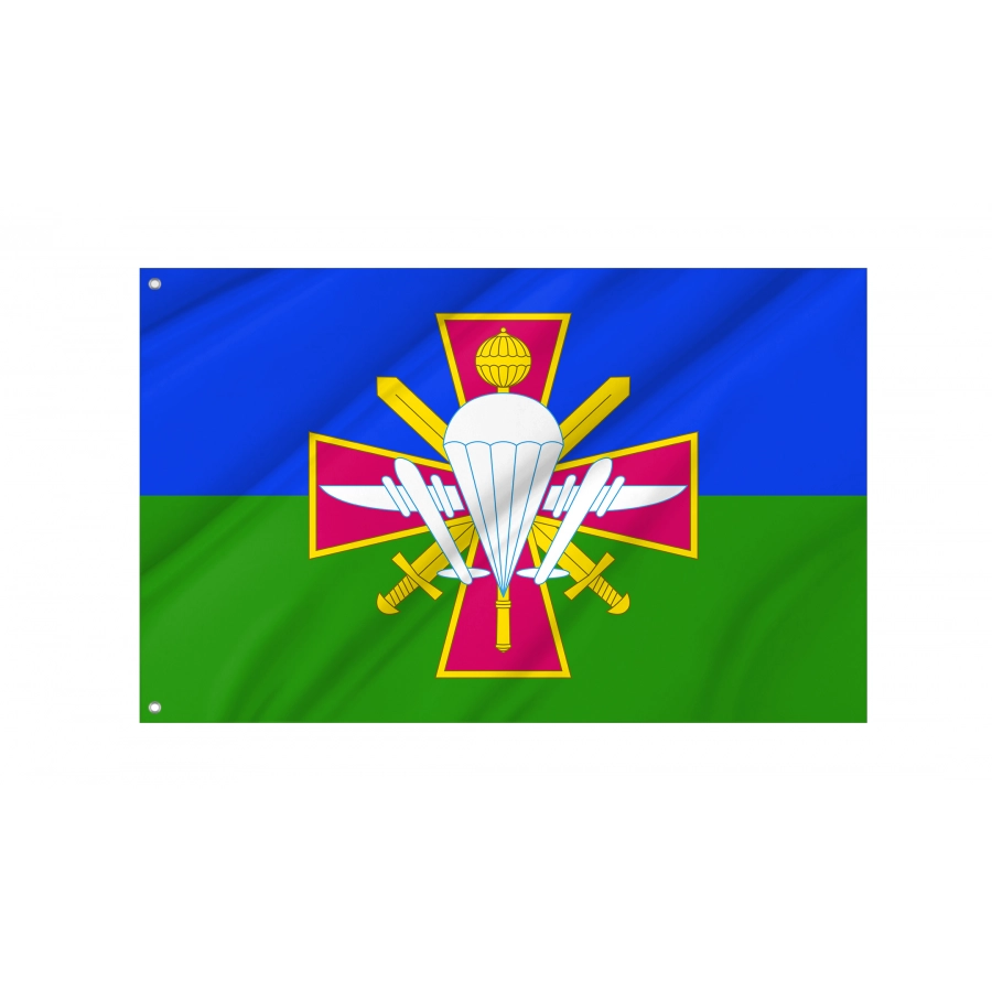 Flag of Airmobile Troops of Ukraine, Patriotic Flags, Unique Design Print, Flags for Indoor & Outdoor Use