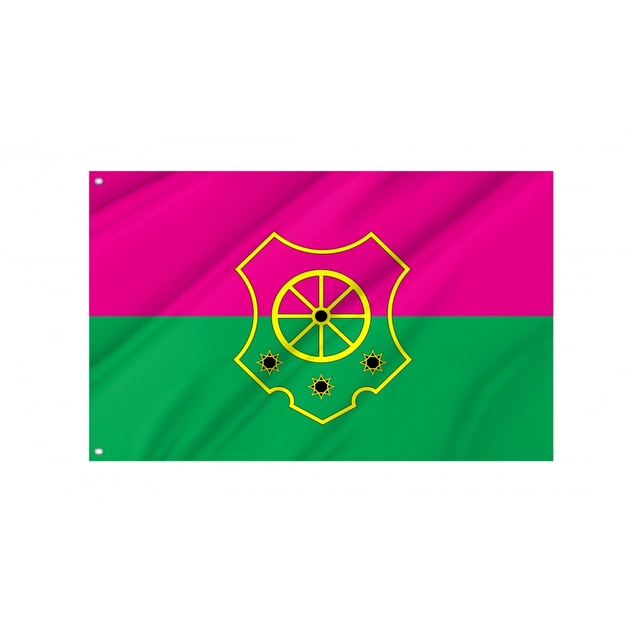 Flag of Antratsyt Region, Luhansk District, Patriotic Flags, Unique Design Print, Flags for Indoor & Outdoor Use