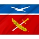 Arms of Zuia Settlement Bilohirsk Raion Cremia Ukraine Flag for Indoor & Outdoor Use - Imagine 2
