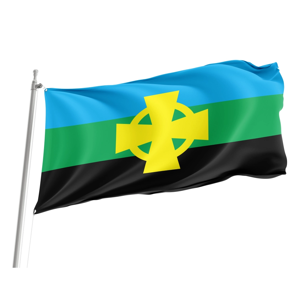 Drohobych District Flag for Indoor & Outdoor Use