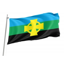 Drohobych District Flag for Indoor & Outdoor Use