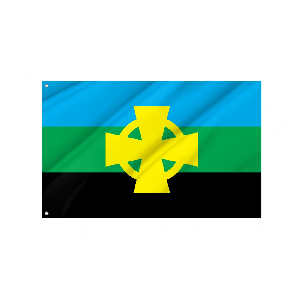 Drohobych District Flag for Indoor & Outdoor Use