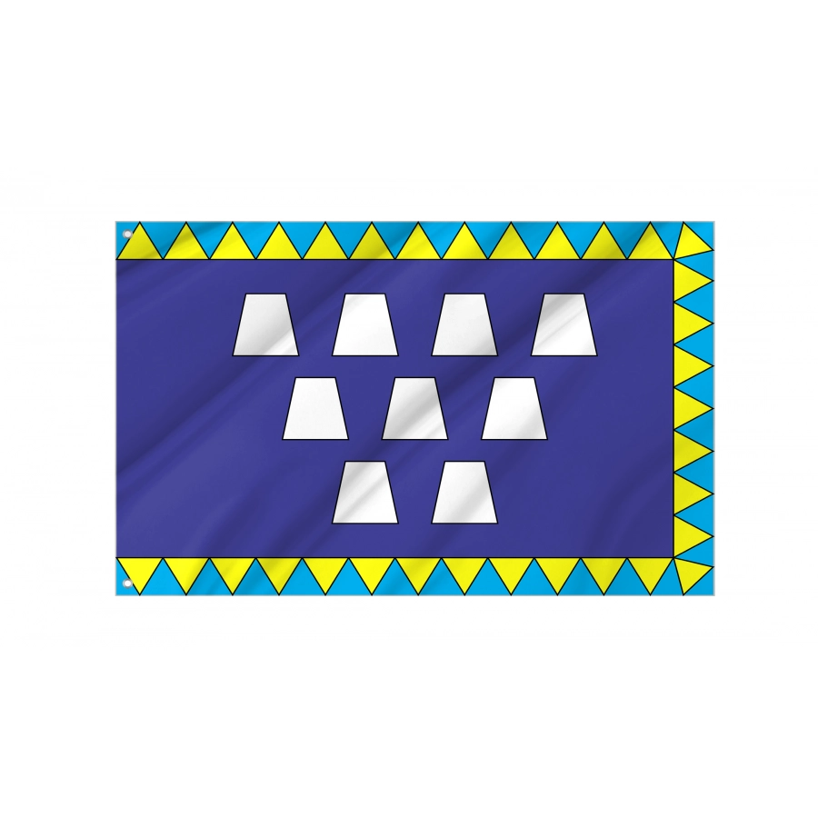Flag of Drohobych, Lviv District, Patriotic Flags, Unique Design Print, Flags for Indoor & Outdoor Use