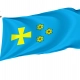 Hlobyne District Flag for Indoor & Outdoor Use - Imagine 1