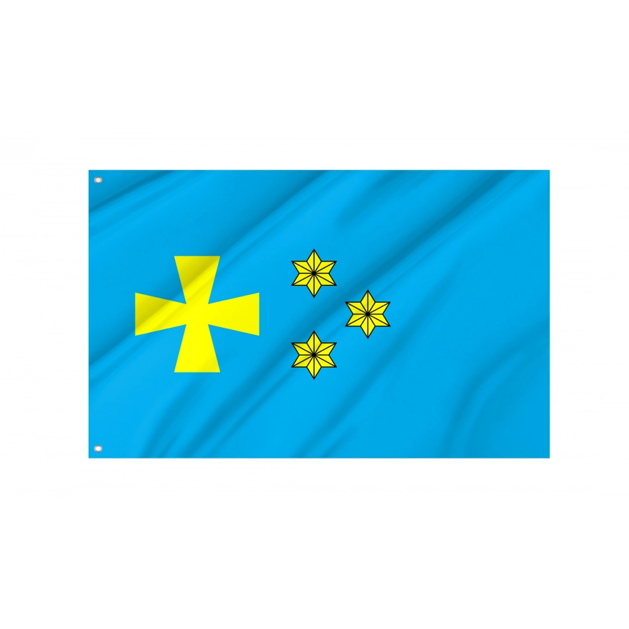 Flag of Hlobyne Region, Poltava District, Patriotic Flags, Unique Design Print, Flags for Indoor & Outdoor Use