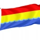 Hola Prystan District Flag for Indoor & Outdoor Use - Imagine 1