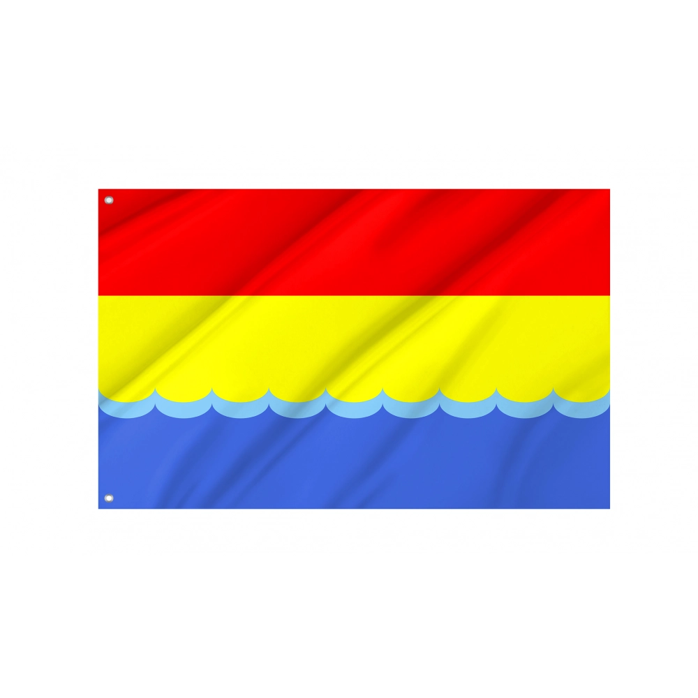 Hola Prystan District Flag for Indoor & Outdoor Use