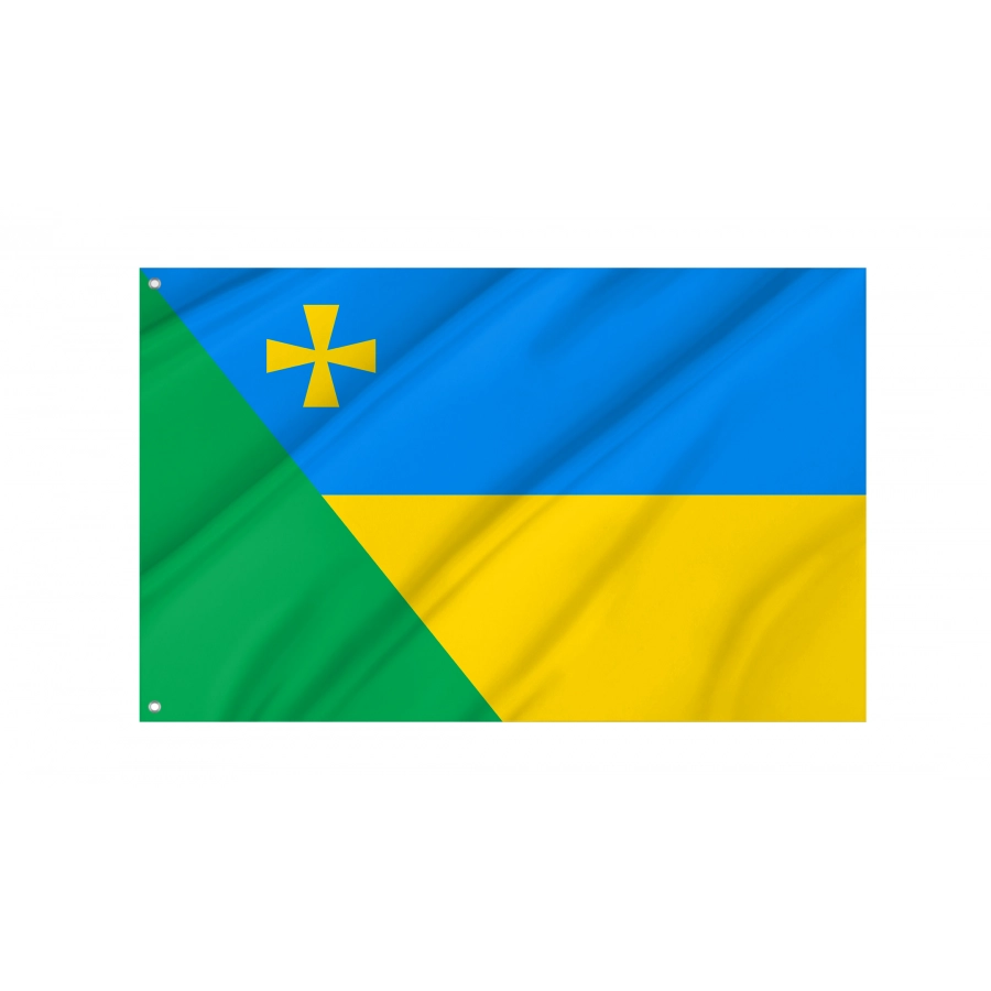 Flag of Ivanychi Region, Volyn District, Patriotic Flags, Unique Design Print, Flags for Indoor & Outdoor Use