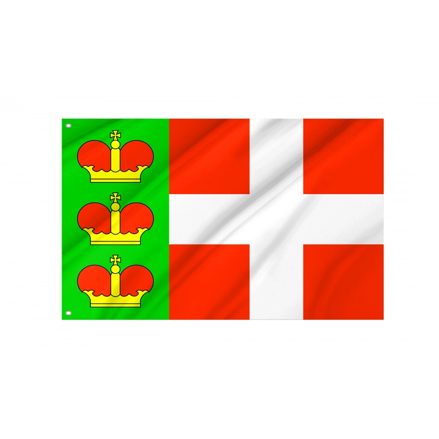 Flag of Iziaslav Region, Khmelnytskyi District, Patriotic Flags, Unique Design Print, Flags for Indoor & Outdoor Use