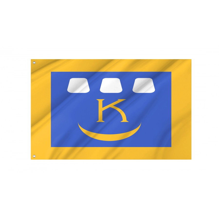 Flag of Kalush, Ivano-Frankivsk District, Patriotic Flags, Unique Design Print, Flags for Indoor & Outdoor Use