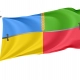 Khrystynivka Flag for Indoor & Outdoor Use - Imagine 1