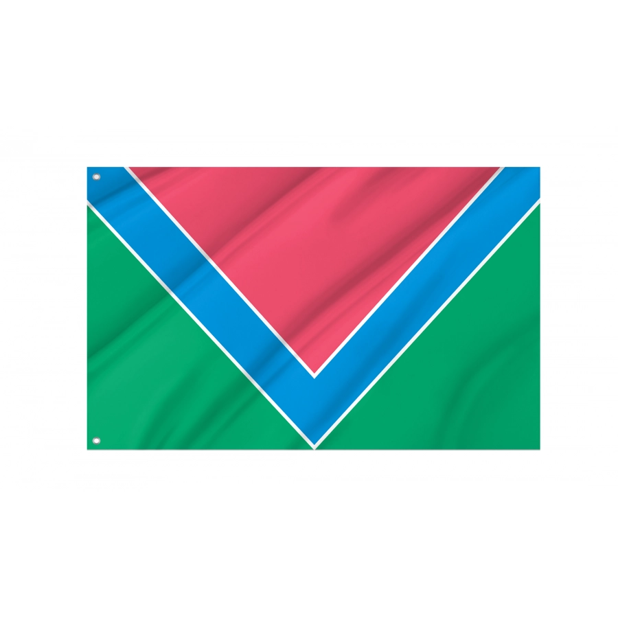 Flag of Kompaniivka in Kirovograd District Province of central Ukraine, Patriotic Flags, Unique Design Print, Flags for Indoor & Outdoor Use