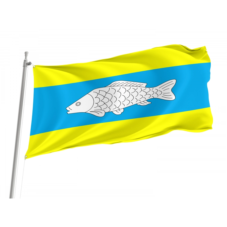 Flag of Korop Region, Chernihiv District, Patriotic Flags, Unique Design Print, Flags for Indoor & Outdoor Use