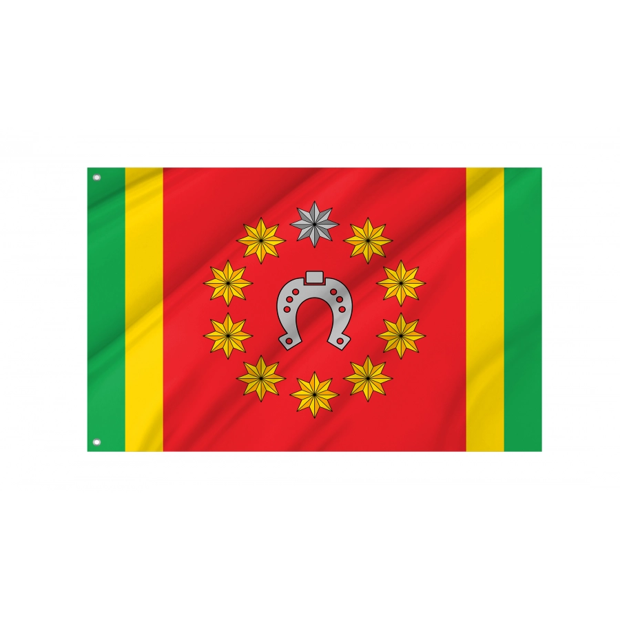 Flag of Kotelva Region, Poltava District, Patriotic Flags, Unique Design Print, Flags for Indoor & Outdoor Use