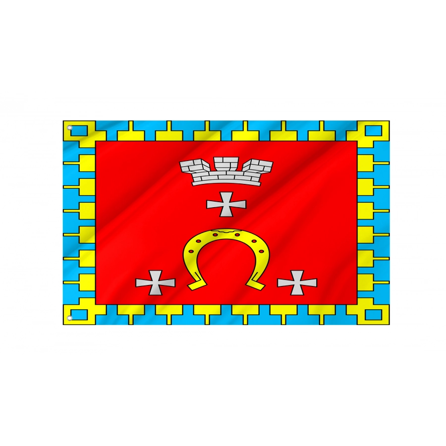 Flag of Kovel, Volyn District, Patriotic Flags, Unique Design Print, Flags for Indoor & Outdoor Use
