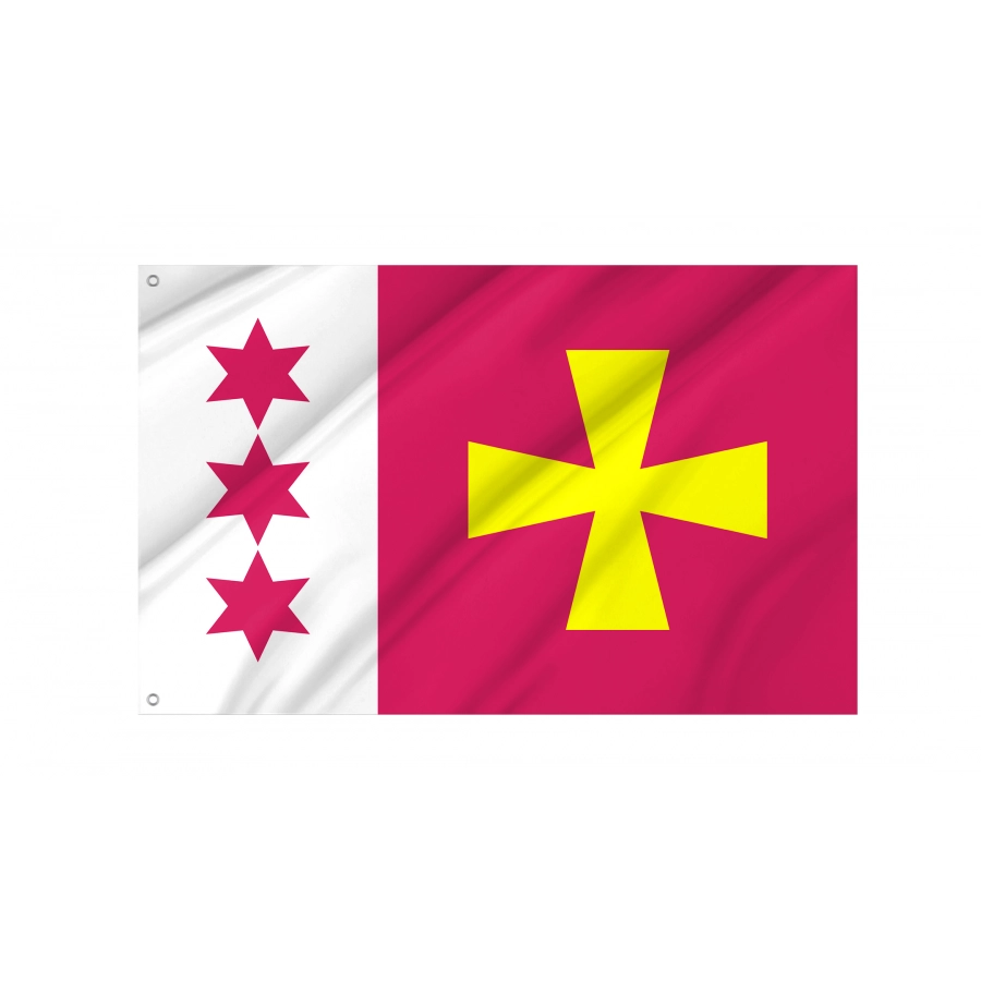 Flag of Krasnopillia Region, Sumy District, Patriotic Flags, Unique Design Print, Flags for Indoor & Outdoor Use
