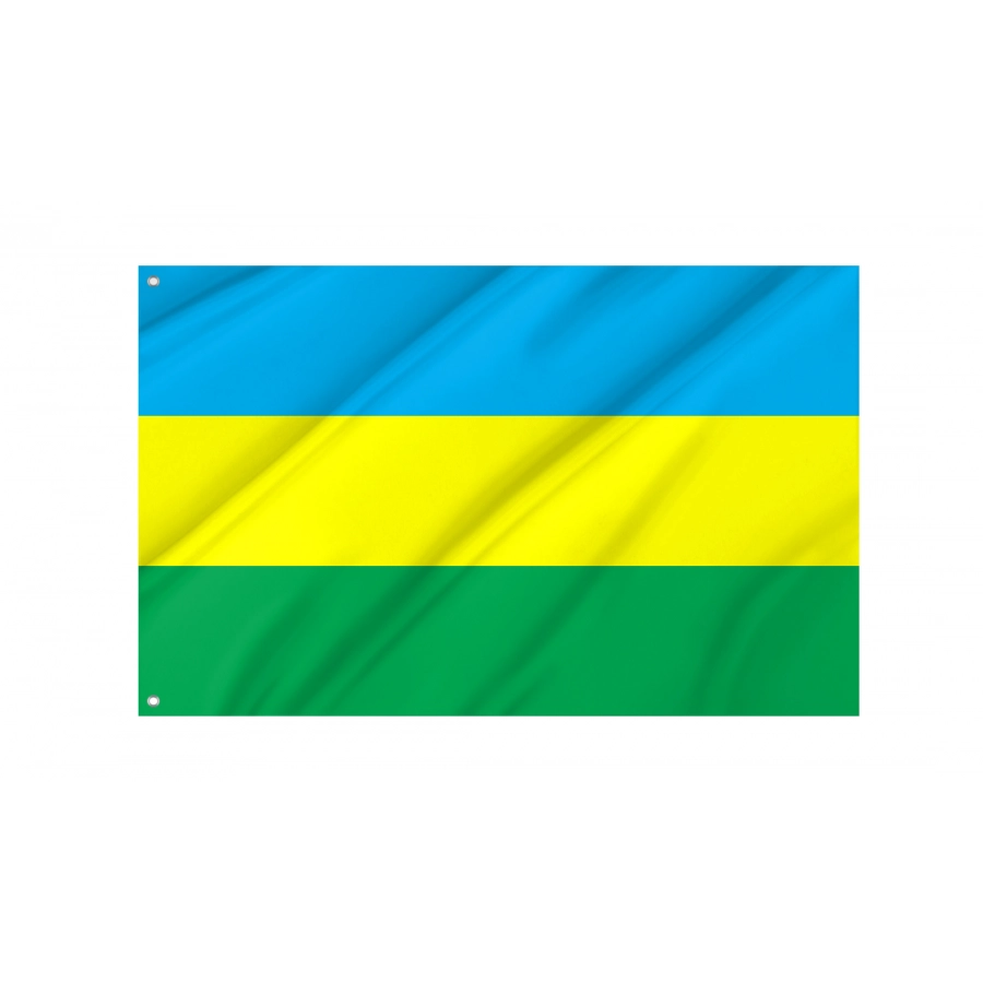 Flag of Liubeshiv Region, Volyn District, Patriotic Flags, Unique Design Print, Flags for Indoor & Outdoor Use