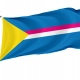 Lymanskyi Flag for Indoor & Outdoor Use - Imagine 1
