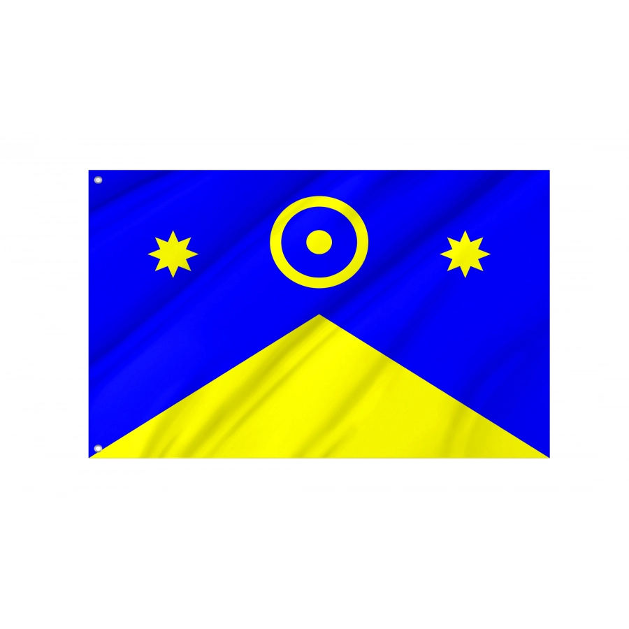 Flag of Novoukrainka Region, Kirovohrad District, Patriotic Flags, Unique Design Print, Flags for Indoor & Outdoor Use