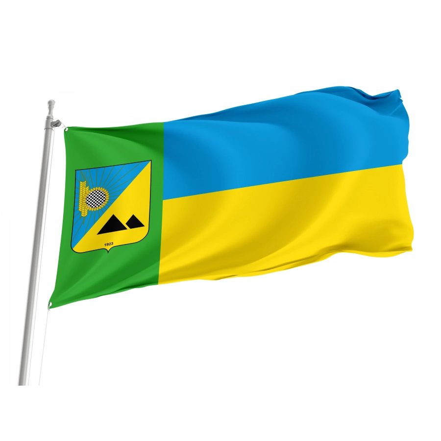 Flag of Pavlohrad Region, Dnipropetrovsk District, Patriotic Flags, Unique Design Print, Flags for Indoor & Outdoor Use