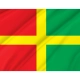 Romaniv Region of Zhytomyr District in the northern Ukraine Flag - Imagine 2