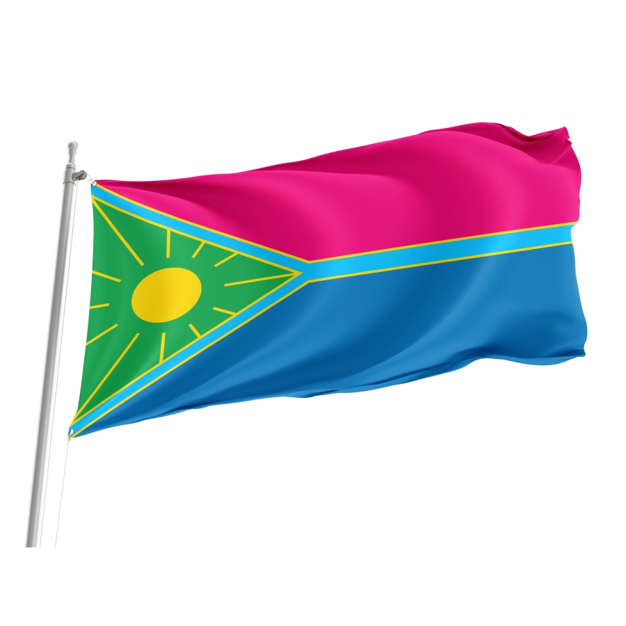 Flag of Slavuta, Khmelnytskyi District, Patriotic Flags, Unique Design Print, Flags for Indoor & Outdoor Use