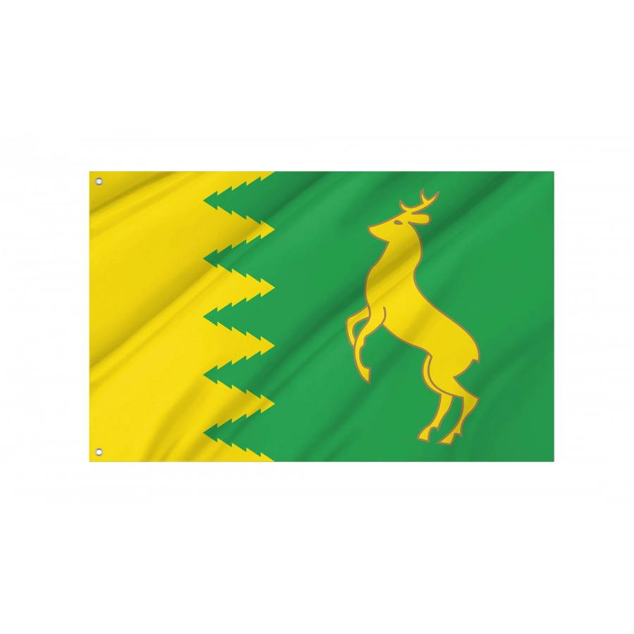 Flag of Staryi Sambir Region, Lviv District, Patriotic Flags, Unique Design Print, Flags for Indoor & Outdoor Use