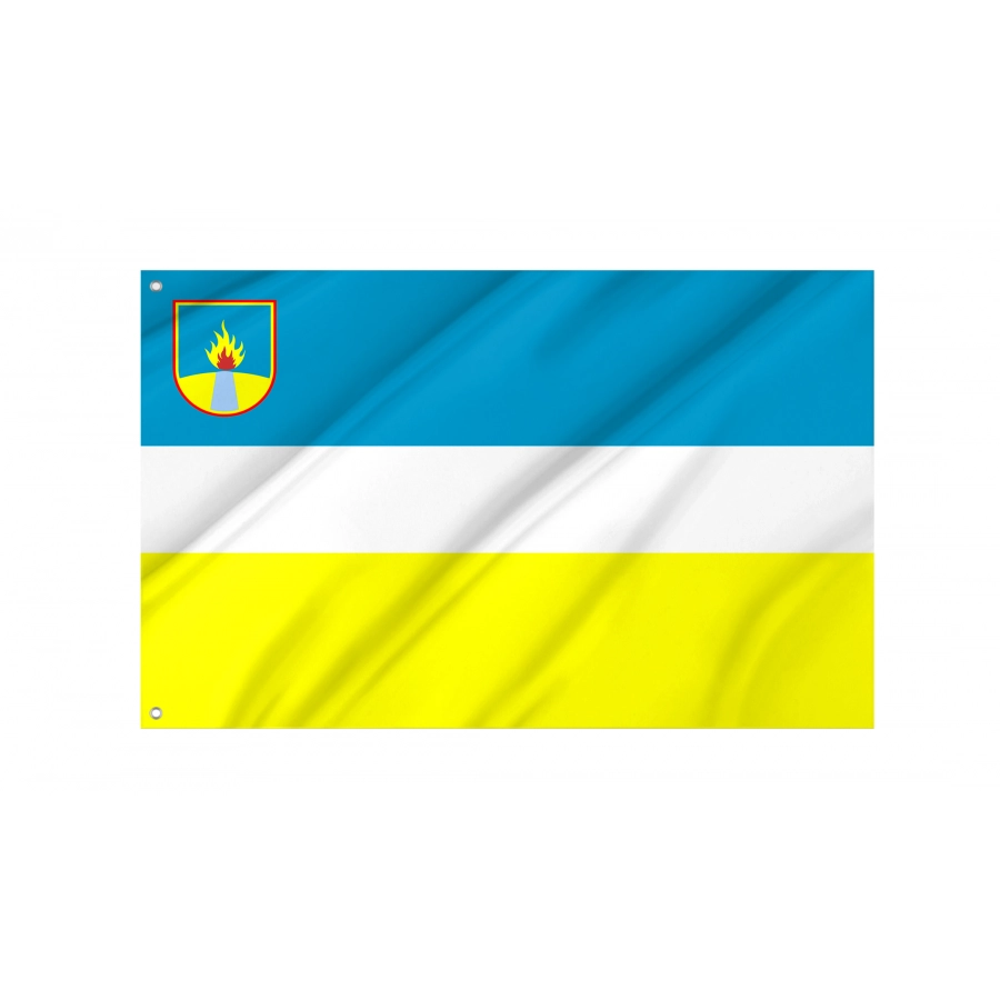 Flag of Teplodar, Odessa District, Patriotic Flags, Unique Design Print, Flags for Indoor & Outdoor Use