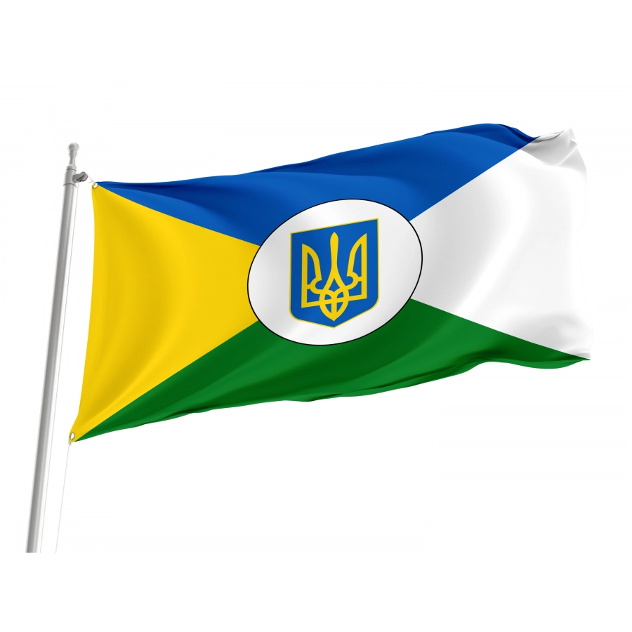 Flag of Velyka Kostromka in Ukraine, Patriotic Flags, Unique Design Print, Flags for Indoor & Outdoor Use