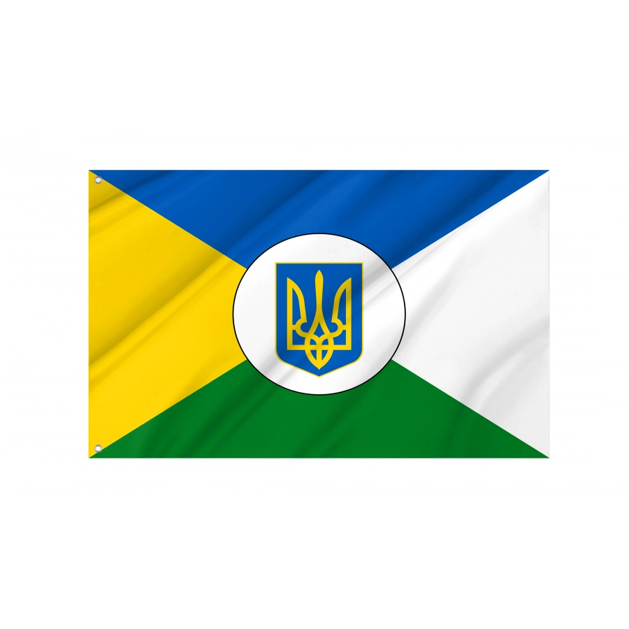 Flag of Velyka Kostromka in Ukraine, Patriotic Flags, Unique Design Print, Flags for Indoor & Outdoor Use