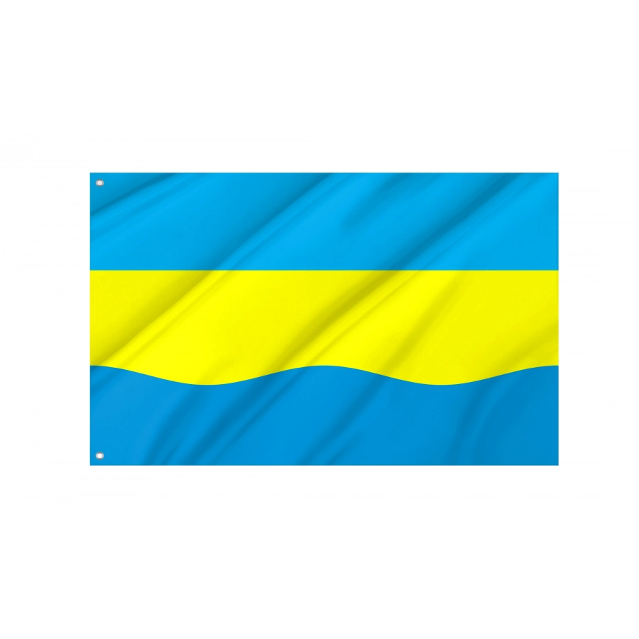 Flag of Velyka Lepetykha Region, Kherson District, Patriotic Flags, Unique Design Print, Flags for Indoor & Outdoor Use