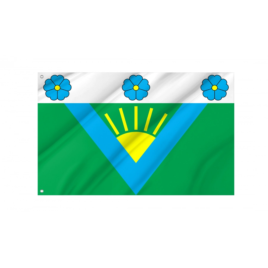 Flag of Volodymyr-Volynskyi Region, Volyn District, Patriotic Flags, Unique Design Print, Flags for Indoor & Outdoor Use