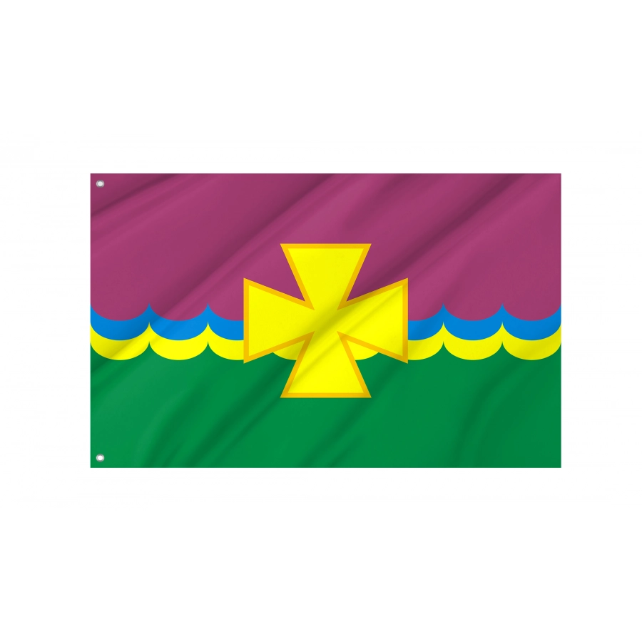 Flag of Yampil Region, Vinnytsia District, Patriotic Flags, Unique Design Print, Flags for Indoor & Outdoor Use