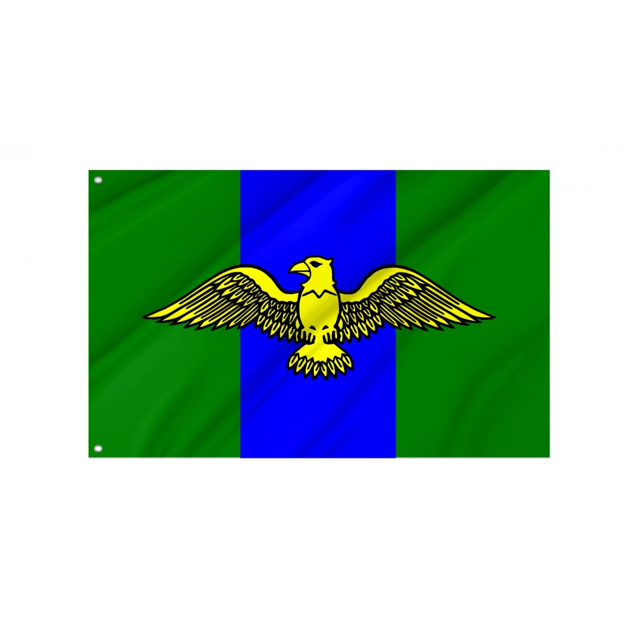 Flag of Zakharivka Region, Odessa District, Patriotic Flags, Unique Design Print, Flags for Indoor & Outdoor Use