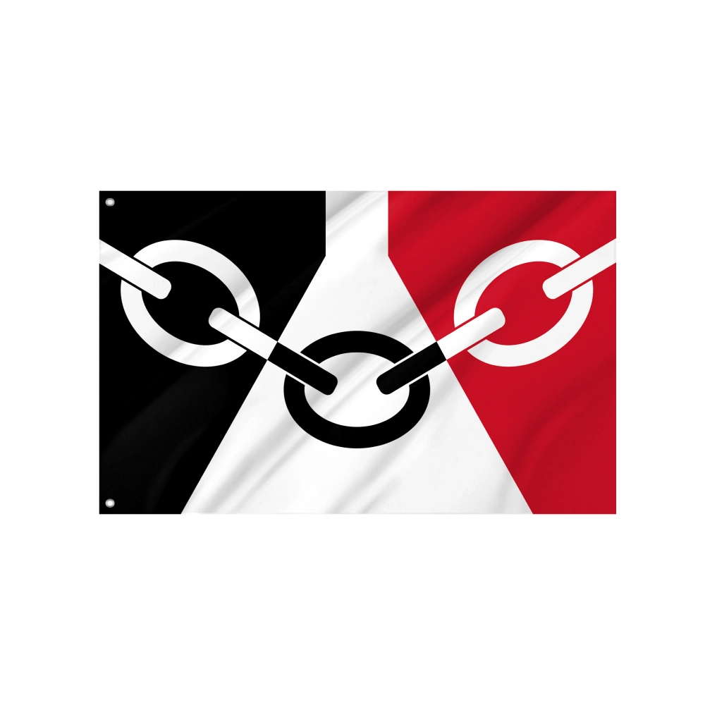 Black Country Flag for Indoor & Outdoor Use